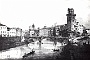 PADOVA-LA SPECOLA.Marco Moro,litografo, disegnò questa veduta della Specola con il ponte in legno 1842.(Adriano Danieli)